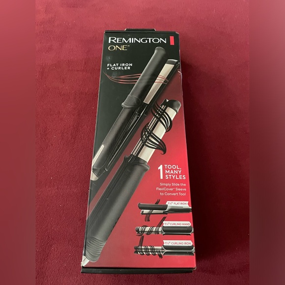 Remington Other - Remington One Flat Iron And Curler